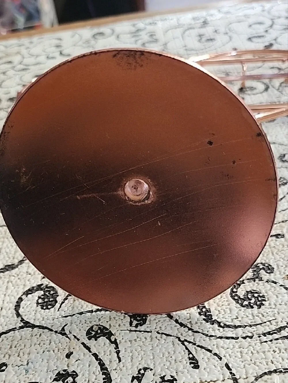 Heart-Shaped Jewelry Stand - Rose Gold